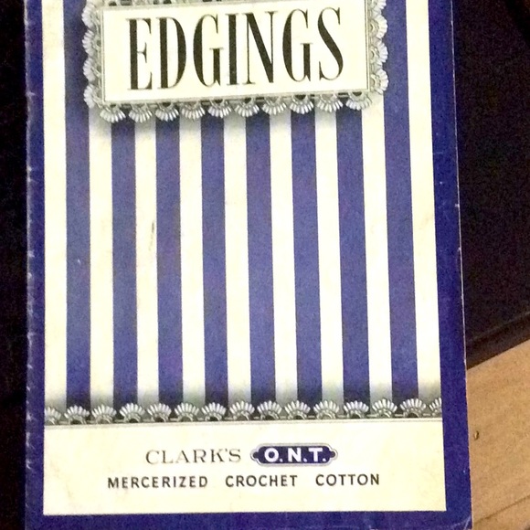 Vtg 23 page Edgings Magazine from 1942. Clarks. - Picture 2 of 6